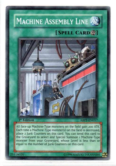 Yu-Gi-Oh! - Machine Assembly Line - 1st Ed/Common - Absolute Powerforce (ABPF-EN057)