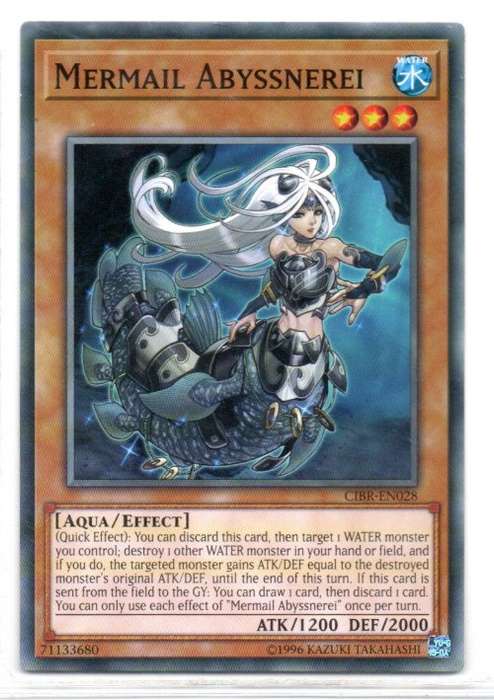 Yu-Gi-Oh! - Mermail Abyssnerei - Common - Circuit Break (CIBR-EN028)
