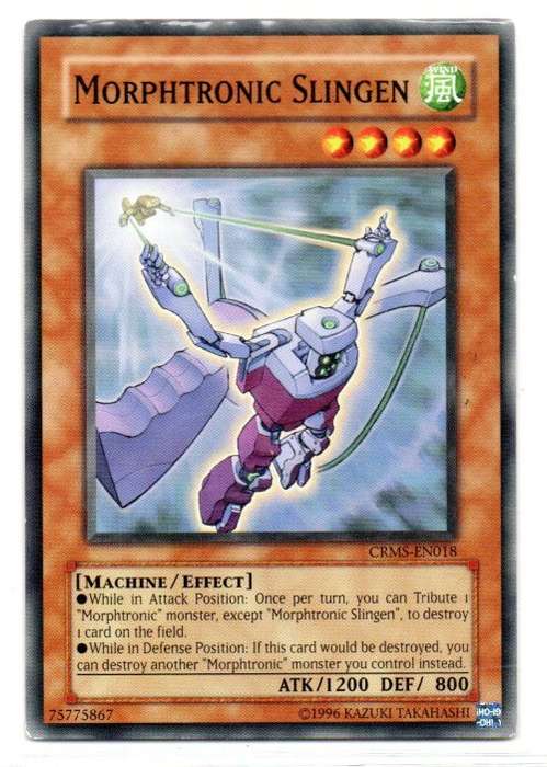 Yu-Gi-Oh! - Morphtronic Slingen - Common - Crimson Crisis (CRMS-EN018)