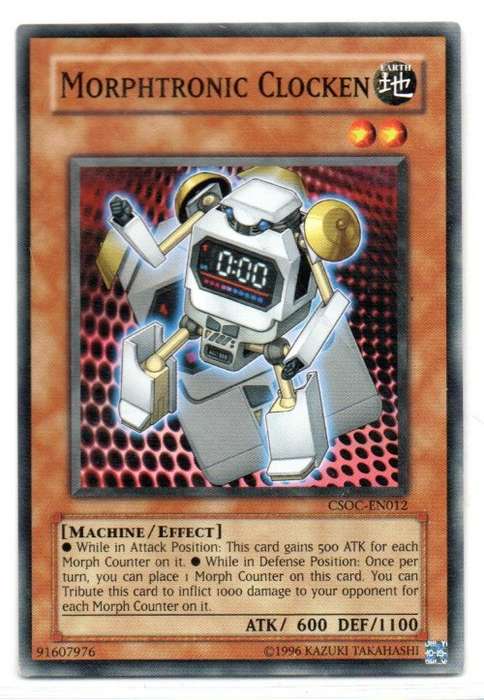 Yu-Gi-Oh! - Morphtronic Clocken - Common - Crossroads of Chaos (CSOC-EN012)