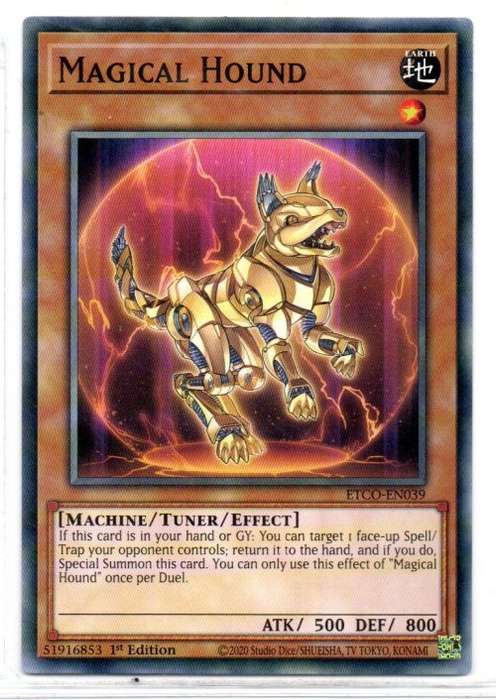 Yu-Gi-Oh! - Magical Hound - 1st Ed/Common - Eternity Code (ETCO-EN039)