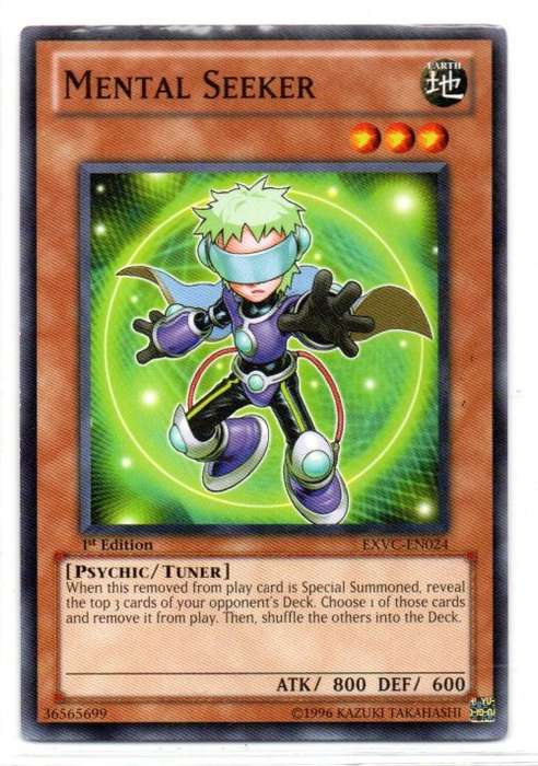 Yu-Gi-Oh! - Mental Seeker - 1st Ed/Common - Extreme Victory (EXVC-EN024)