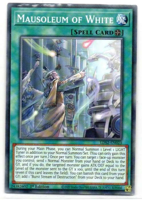 Yu-Gi-Oh! - Mausoleum of White - 1st Ed/Common - Legendary Duelists: Season 2 (LDS2-EN023)