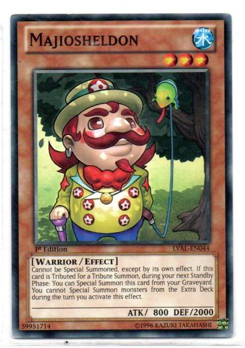 Yu-Gi-Oh! - Majiosheldon - 1st Ed/Short Print - Legacy of the Valiant (LVAL-EN044)