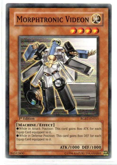 Yu-Gi-Oh! - Morphtronic Videon - 1st Ed/Common - Raging Battle (RGBT-EN015)