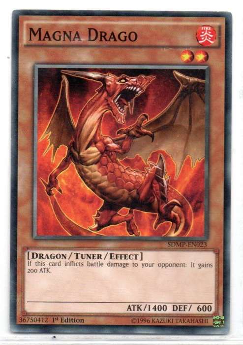 Yu-Gi-Oh! - Magna Drago - 1st Ed/Common - Master of Pendulum Structure Deck (SDMP-EN023)