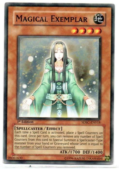 Yu-Gi-Oh! - Magical Exemplar - 1st Ed/Common - Spellcaster`s Command Structure Deck (SDSC-EN018)