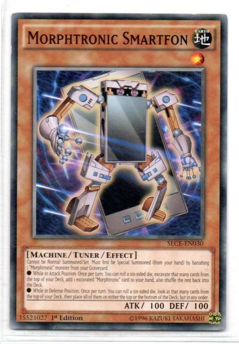Yu-Gi-Oh! - Morphtronic Smartfon - 1st Ed/Common - Secrets of Eternity (SECE-EN030)