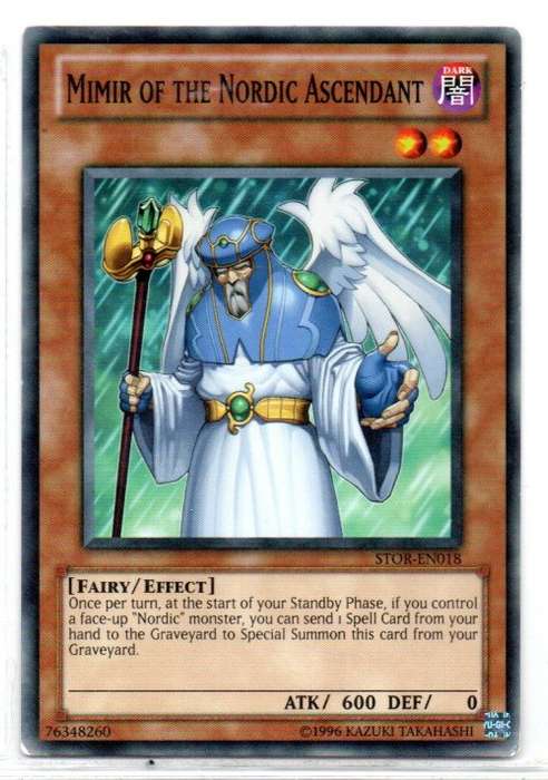 Yu-Gi-Oh! - Mimir of the Nordic Ascendant - Common - Storm of Ragnarok (STOR-EN018)