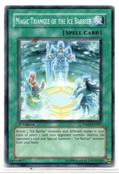 Yu-Gi-Oh! - Magic Triangle of the Ice Barrier - 1st Ed/Common - The Shining Darkness (TSHD-EN057)