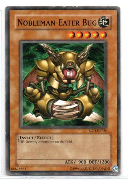Yu-Gi-Oh! - Nobleman-Eater Bug - Common - Soul of the Duelist (SOD-EN030)