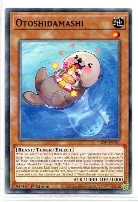 Yu-Gi-Oh! - Otoshidamashi - 1st Ed/Common - Lightning Overdrive (LIOV-EN031)