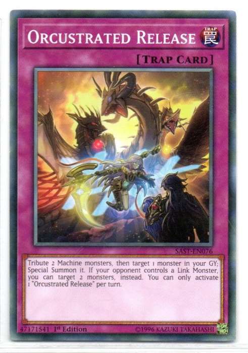 Yu-Gi-Oh! - Orcustrated Release - 1st Ed/Common - Savage Strike (SAST-EN076)