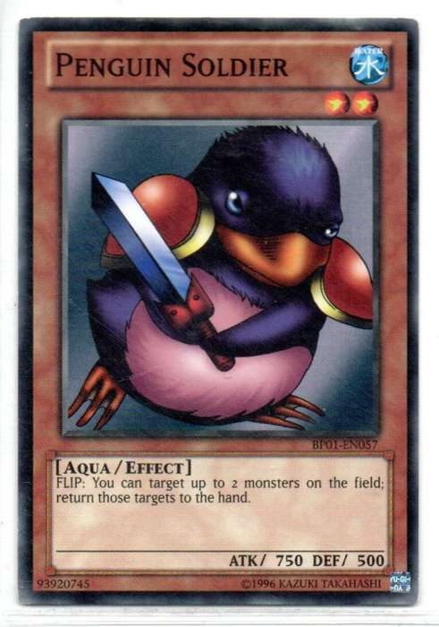 Yu-Gi-Oh! - Penguin Soldier - Common - Battle Pack: Epic Dawn (BP01-EN057)