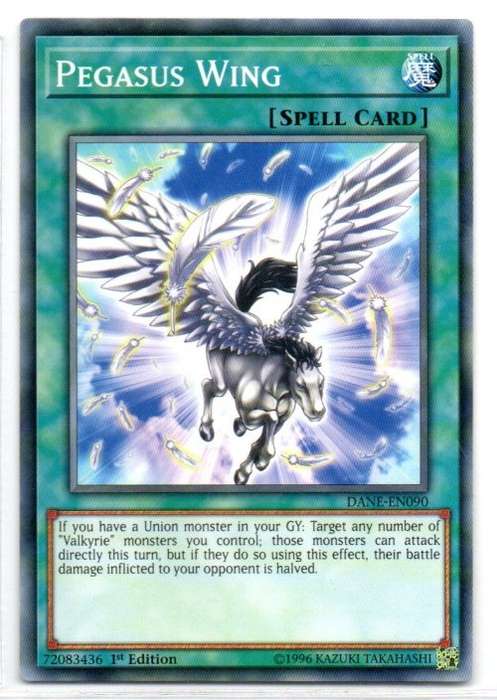 Yu-Gi-Oh! - Pegasus Wing - 1st Ed/Common - Dark Neostorm (DANE-EN090)
