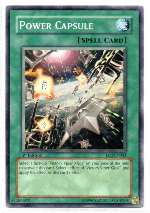Yu-Gi-Oh! - Power Capsule - 1st Ed/Common - Enemy of Justice (EOJ-EN043)