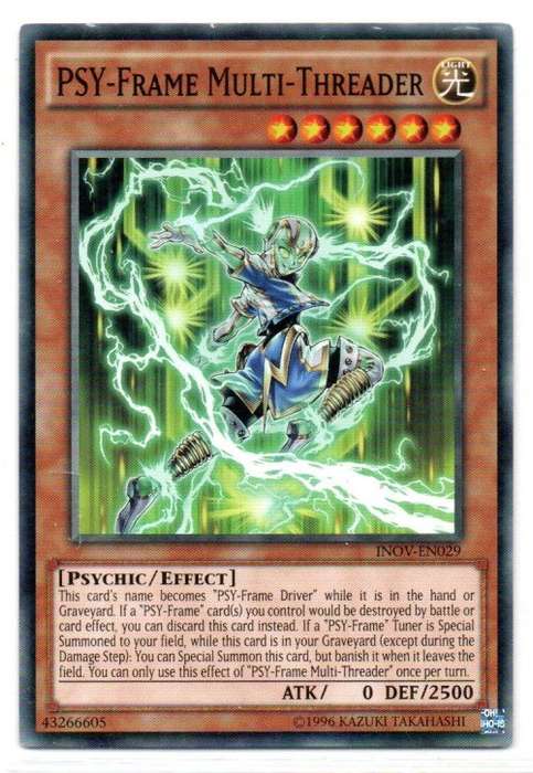 Yu-Gi-Oh! - PSY-Frame Multi-Threader - Common - Invasion: Vengeance (INOV-EN029)