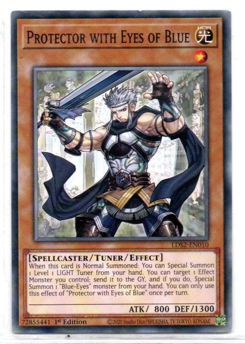 Yu-Gi-Oh! - Protector with Eyes of Blue - 1st Ed/Common - Legendary Duelists: Season 2 (LDS2-EN010)