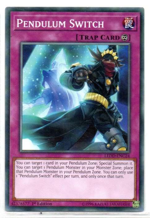 Yu-Gi-Oh! - Pendulum Switch - 1st Ed/Common - Legendary Dragon Decks (LEDD-ENC24)