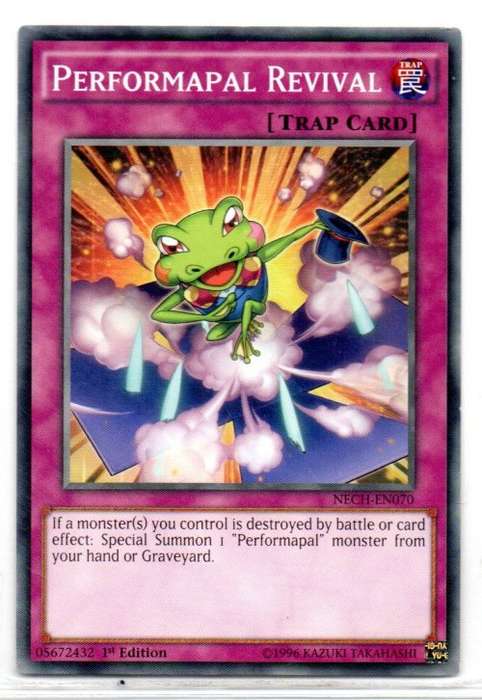 Yu-Gi-Oh! - Performapal Revival - 1st Ed/Common - The New Challengers (NECH-EN070)
