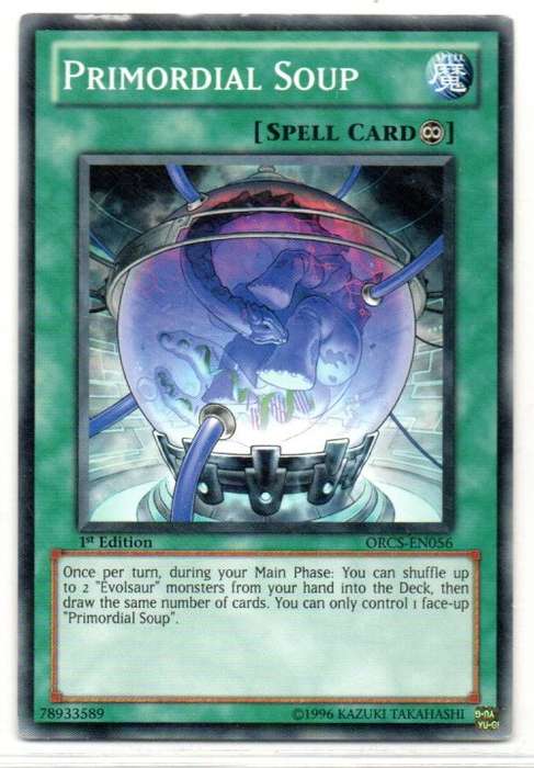 Yu-Gi-Oh! - Primordial Soup - 1st Ed/Common - Order of Chaos (ORCS-EN056)