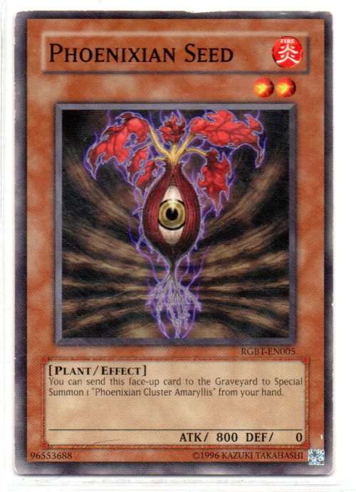 Yu-Gi-Oh! - Phoenixian Seed - Common - Raging Battle (RGBT-EN005)
