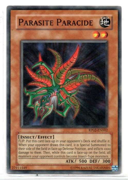 Yu-Gi-Oh! - Parasite Paracide - Common - Retro Pack 2 (RP02-EN002)