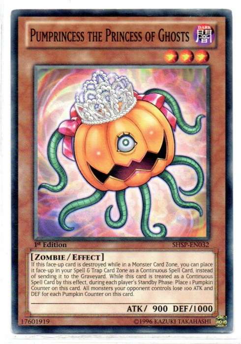 Yu-Gi-Oh! - Pumprincess the Princess of Ghosts - 1st Ed/Common - Shadow Specters (SHSP-EN032)