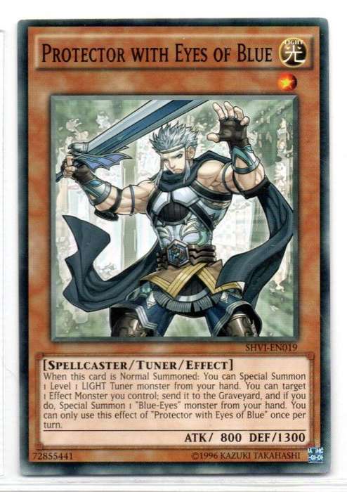 Yu-Gi-Oh! - Protector with Eyes of Blue - Common - Shining Victories (SHVI-EN019)