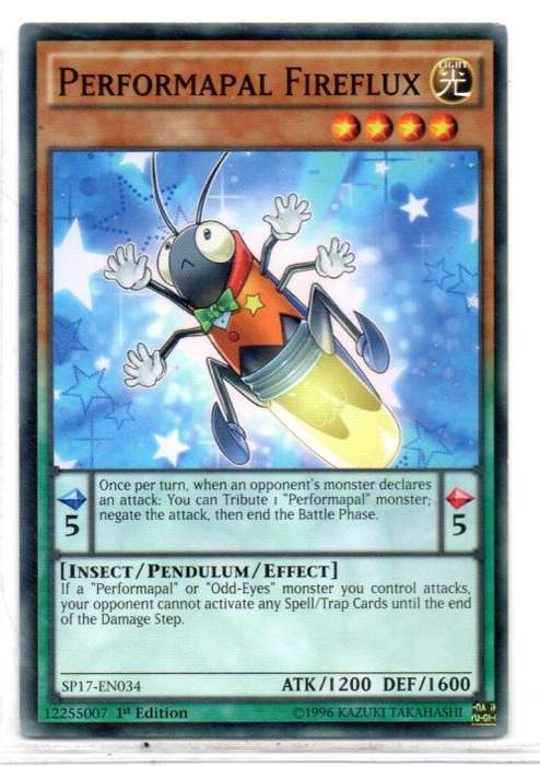 Yu-Gi-Oh! - Performapal Fireflux - 1st Ed/Common - Star Pack Battle Royal (SP17-EN034)