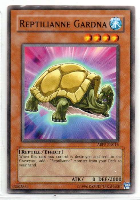 Yu-Gi-Oh! - Reptilianne Gardna - Common - Absolute Powerforce (ABPF-EN016)