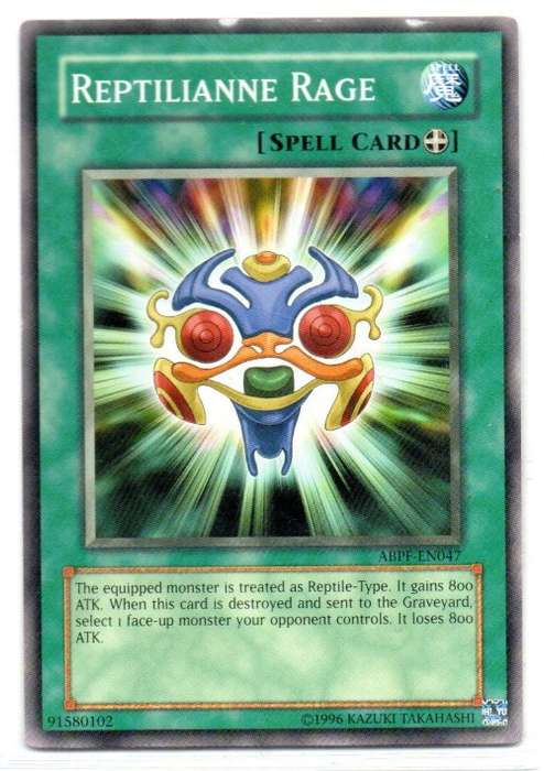 Yu-Gi-Oh! - Reptilianne Rage - Common - Absolute Powerforce (ABPF-EN047)