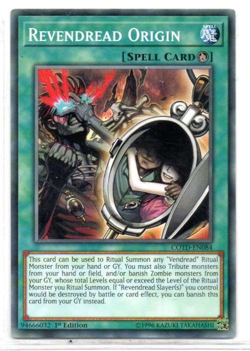 Yu-Gi-Oh! - Revendread Origin - 1st Ed/Common - Code of the Duelist (COTD-EN084)