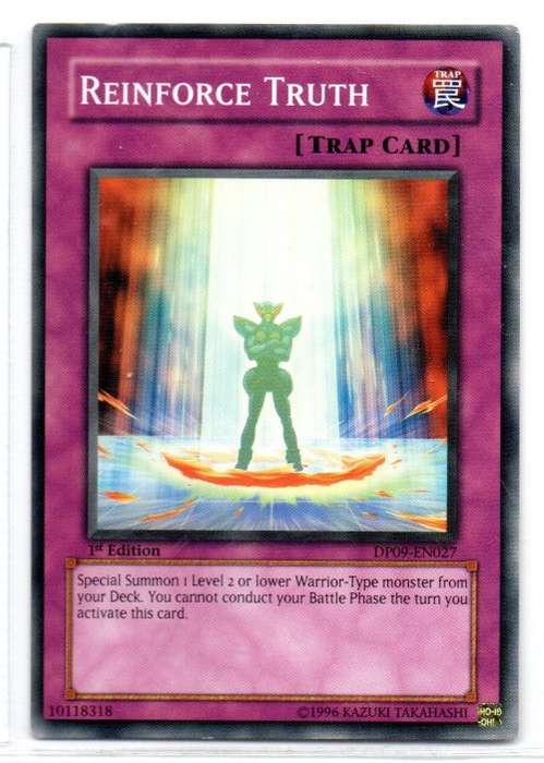 Yu-Gi-Oh! - Reinforce Truth - 1st Ed/Common - Duelist Pack: Yusei 2 (DP09-EN027)