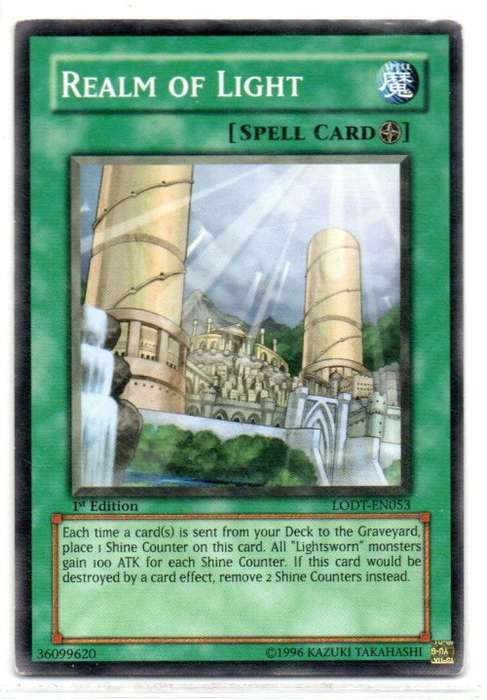 Yu-Gi-Oh! - Realm of Light - 1st Ed/Common - Light of Destruction (LODT-EN053)