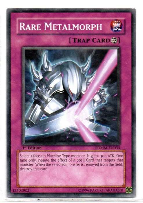Yu-Gi-Oh! - Rare Metalmorph - 1st Ed/Common - Machina Mayhem Structure Deck (SDMM-EN034)