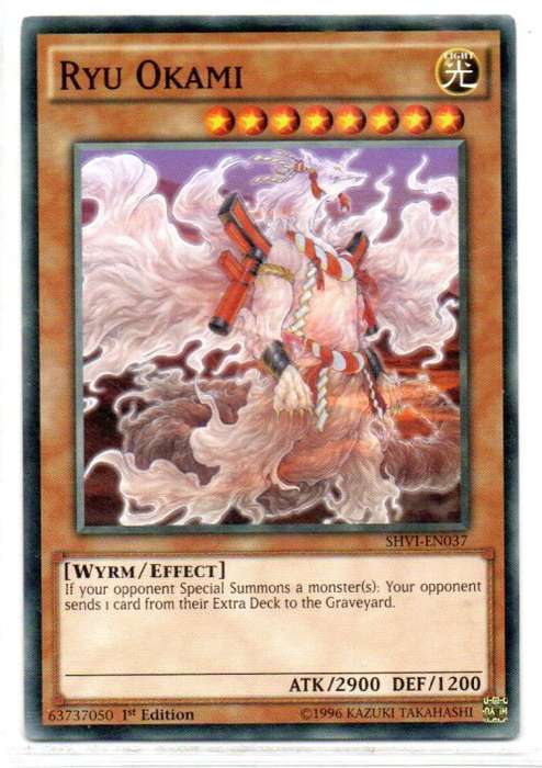 Yu-Gi-Oh! - Ryu Okami - 1st Ed/Common - Shining Victories (SHVI-EN037)