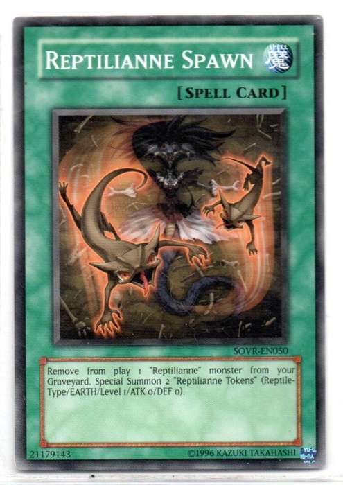 Yu-Gi-Oh! - Reptilianne Spawn - Common - Stardust Overdrive (SOVR-EN050)