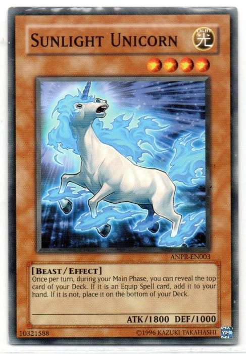 Yu-Gi-Oh! - Sunlight Unicorn - Common - Ancient Prophecy (ANPR-EN003)