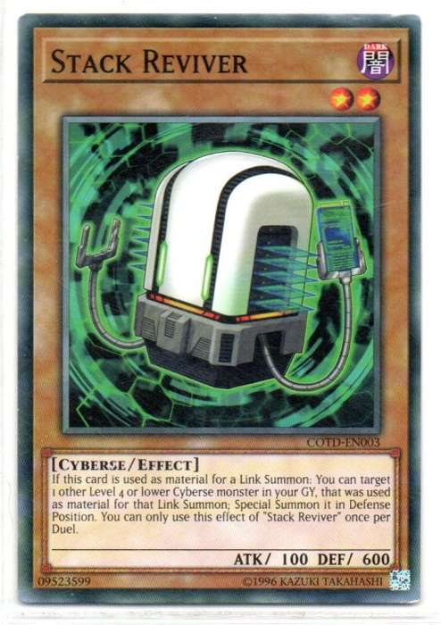 Yu-Gi-Oh! - Stack Reviver - Common - Code of the Duelist (COTD-EN003)