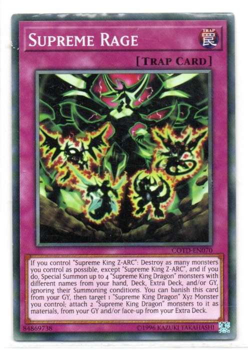 Yu-Gi-Oh! - Supreme Rage - Common - Code of the Duelist (COTD-EN070)
