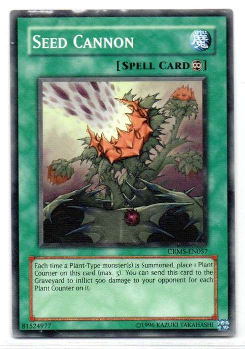 Yu-Gi-Oh! - Seed Cannon - Common - Crimson Crisis (CRMS-EN057)