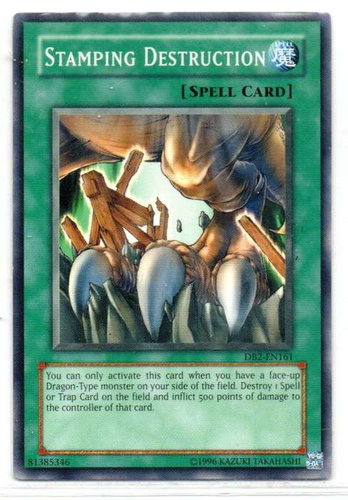Yu-Gi-Oh! - Stamping Destruction - Common - Dark Beginning 2 (DB2-EN161)