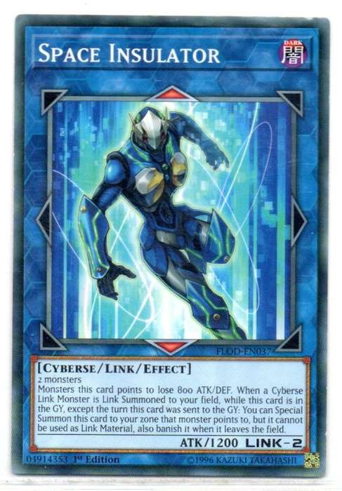 Yu-Gi-Oh! - Space Insulator - 1st Ed/Common - Flames of Destruction (FLOD-EN037)
