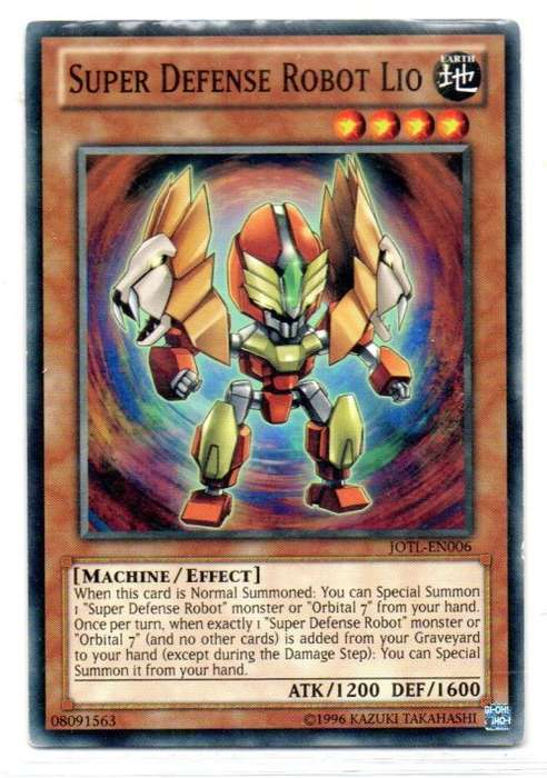 Yu-Gi-Oh! - Super Defense Robot Lio - Common - Judgment of the Light (JOTL-EN006)