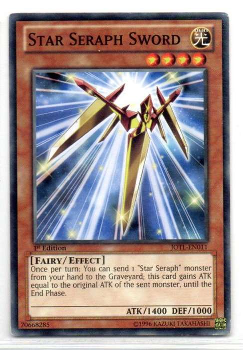Yu-Gi-Oh! - Star Seraph Sword - 1st Ed/Common - Judgment of the Light (JOTL-EN011)
