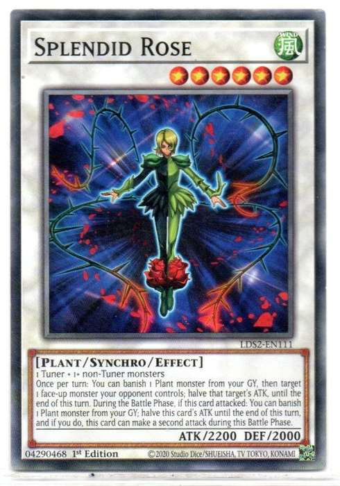 Yu-Gi-Oh! - Splendid Rose - 1st Ed/Common - Legendary Duelists: Season 2 (LDS2-EN111)