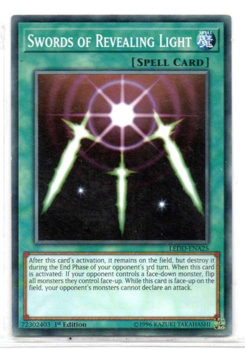 Yu-Gi-Oh! - Swords of Revealing Light - 1st Ed/Common - Legendary Dragon Decks (LEDD-ENA25)