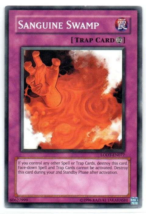 Yu-Gi-Oh! - Sanguine Swamp - Common - Light of Destruction (LODT-EN077)