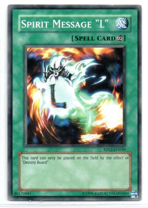 Yu-Gi-Oh! - Spirit Message `L` - Common - Retro Pack 2 (RP02-EN049)